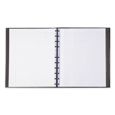 Miraclebind Notebook, 1-Subject, Medium/College Rule, Black Cover, (75) 11 x 9.06 Sheets