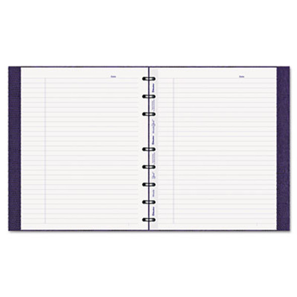 Miraclebind Notebook, 1-Subject, Medium/College Rule, Purple Cover, (75) 9.25 x 7.25 Sheets
