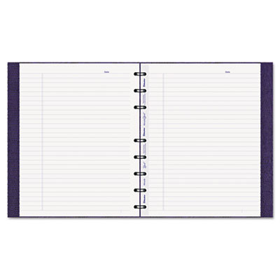 Miraclebind Notebook, 1-Subject, Medium/College Rule, Purple Cover, (75) 9.25 x 7.25 Sheets