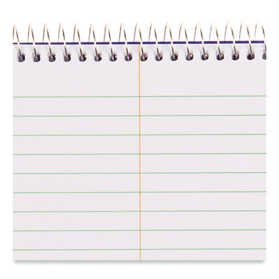 High-Capacity Steno Pad, Blue Cover, Medium/College Rule, (180) White 6 x 9 Sheets