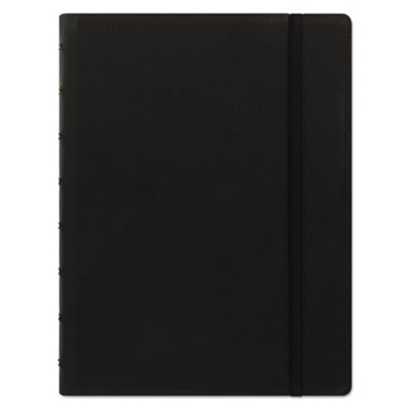 Notebook, 1-Subject, Medium/College Rule, Black Cover, (112) 8.25 x 5.81 Sheets