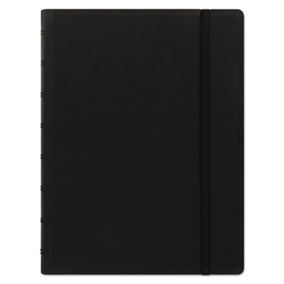 Notebook, 1-Subject, Medium/College Rule, Black Cover, (112) 8.25 x 5.81 Sheets