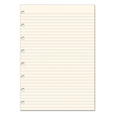 Notebook Refills, 8-Hole, 8.25 X 5.81, Narrow Rule, 32/Pack