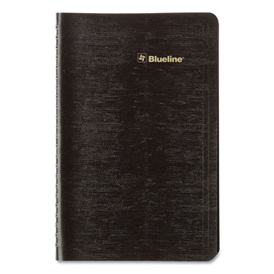 Plan And Link Weekly Planner, 8" x 5", Black Cover, 12-Month (Jan To Dec): 2026