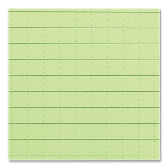 All-Weather Wire-O Notepad, Universal: Narrow Rule And Quadrille Rule, Dark Green Cover, 50 White 3 x 5 Sheets