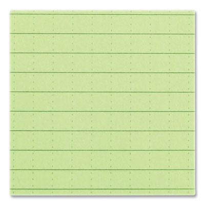All-Weather Wire-O Notepad, Dark Green Cover, Universal: Narrow Rule And Quadrille Rule (4 Sq/In), (50) White 3 x 5 Sheets