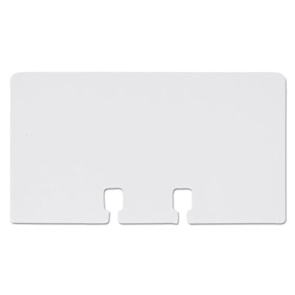 Plain Unruled Refill Card, 2.25 X 4, White, 100 Cards/Pack