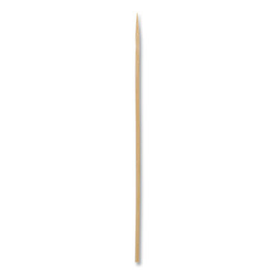 Bamboo Skewers, Paper, 6", Natural, 100/Pack