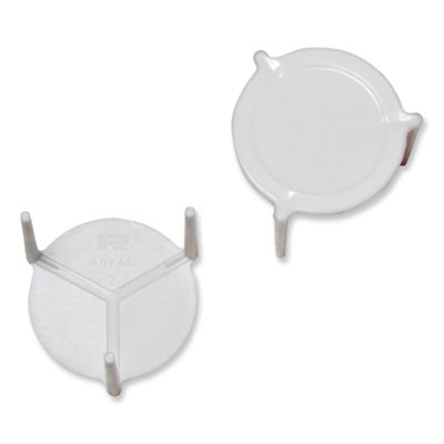 Pizza Savers, Plastic, White, 100/Box, 10 Boxes/Carton