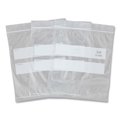 Zipper Bags, Quart, 7" x 7.99", Clear, 500/Carton