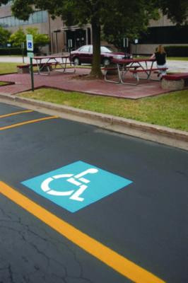 Professional Striping Machine, Accommodates Up To 13 Standard Inverted Striping Paint Spray Cans, Yellow