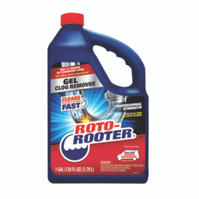 Gel Clog Remover, 1 Gal Bottle, 4/Carton