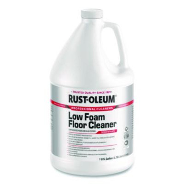 Professional Low Foam Floor Cleaner Concentrate, Lemon Scent, 1 Gal Bottle, 4/Carton