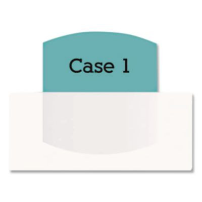 Laser Printable Index Tabs, 1/5-Cut, Assorted Colors, 1.13" Wide, 100/Pack