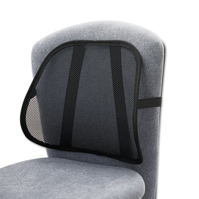 Mesh Backrest, 17.5 X 3 X 15, Black