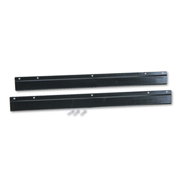 E-Z Stor Steel Project Centers, Wall Mount Bracket Set, Black