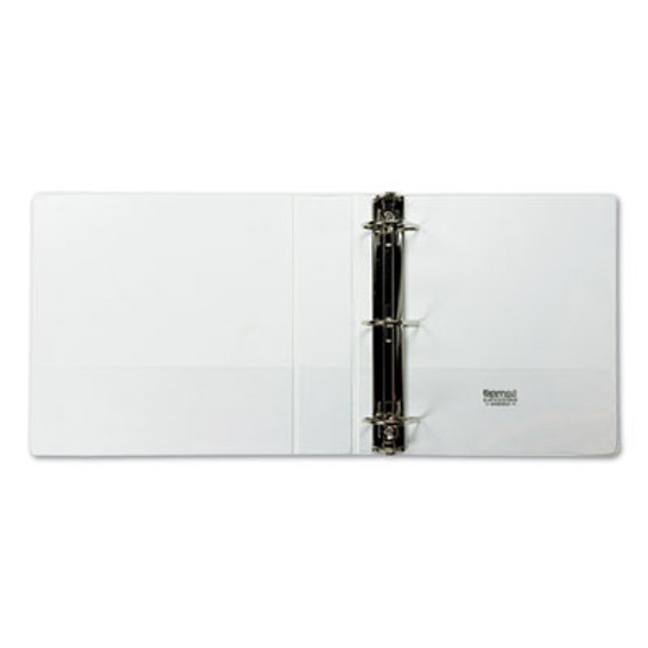 Earth's Choice Plant-Based D-Ring View Binder, 3 Rings, 2" Capacity, 11 x 8.5, White