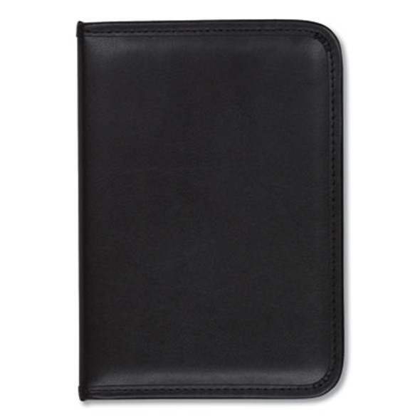 Professional Padfolio, 3/4w X 9 1/4h, Open Style, Black