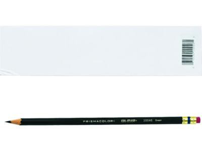 Col-Erase Pencil With Eraser, 0.7 Mm, 2b (#1), Green Lead, Green Barrel, Dozen