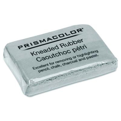 Design Kneaded Rubber Art Eraser, For Pencil Marks, Rectangular Block, Large, Gray