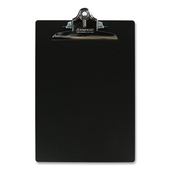 Aluminum Clipboard, 1" Clip Capacity, Holds 8.5 x 11 Sheets, Black