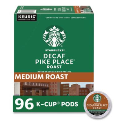 Pike Place Decaf Coffee K-Cups, 96/Carton