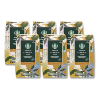Veranda Blend Coffee, Ground,1 Lb Bag, 6/Carton
