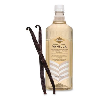 Flavored Coffee Syrup, Sugar Free Vanilla, 1 L Bottle