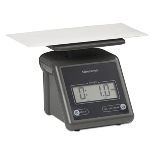 Electronic Postal Scale, 7 Lb Capacity, 5.5 x 5.2 Platform, Gray
