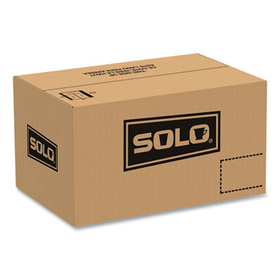 Octaview Hinged-Lid Hot Food Containers, 6.3 x 1.2 x 1.2, Black/Clear, Plastic, 200/Carton