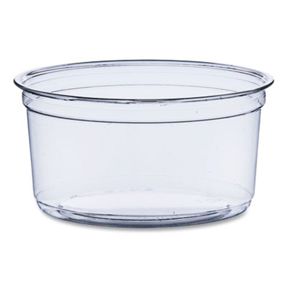 Bare Eco-Forward Rpet Deli Containers, Proplanet Seal, 12 Oz, Clear, Plastic, 50/Pack, 10/Carton