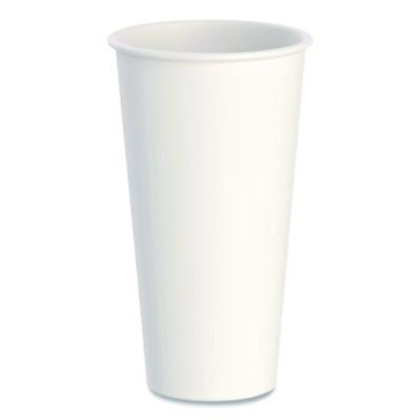 Thermoguard Insulated Paper Hot Cups, 20 Oz, White Sustainable Forest Design, 600/Carton