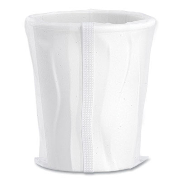Single-Sided Poly Paper Hot Cups, Individually Wrapped, 10 Oz, White, 24/Bag, 20 Bags/Carton