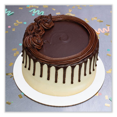 Bright White Cake Circles, 14" Diameter, White, Paper, 100/Carton