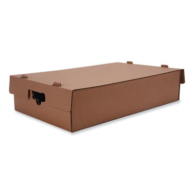 Stackable Catering Tray, 22 x 14.12 x 5.62, White, Paper, 12/Carton