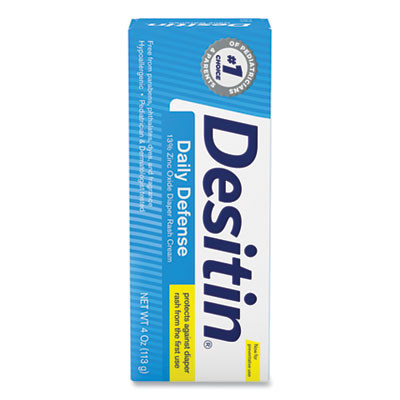 Daily Defense Baby Diaper Rash Cream With Zinc Oxide, 4 Oz Tube