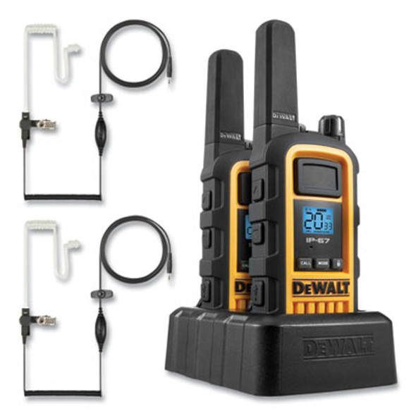 1Dxfrs800Sv1 Frs Two-Way Radios, 2 Radios, 2 W, 22 Channels
