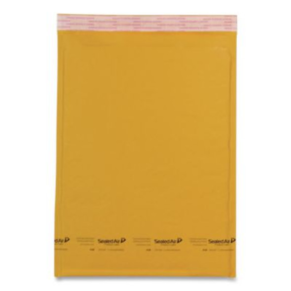 Jiffylite Self-Seal Bubble Mailer, #3, Barrier Bubble Air Cell Cushion, Self-Adhesive Closure, 8.5 x 14.5, Brown Kraft, 25/Ct