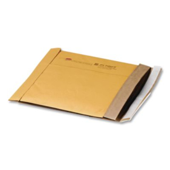 Jiffy Padded Mailer, #4, Paper Padding, Self-Adhesive Closure, 9.5 x 14.5, Natural Kraft, 25/Carton