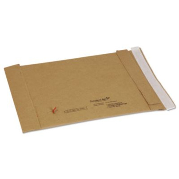 Jiffy Padded Mailer, #1, Paper Padding, Self-Adhesive Closure, 7.25 x 12, Natural Kraft, 100/Carton