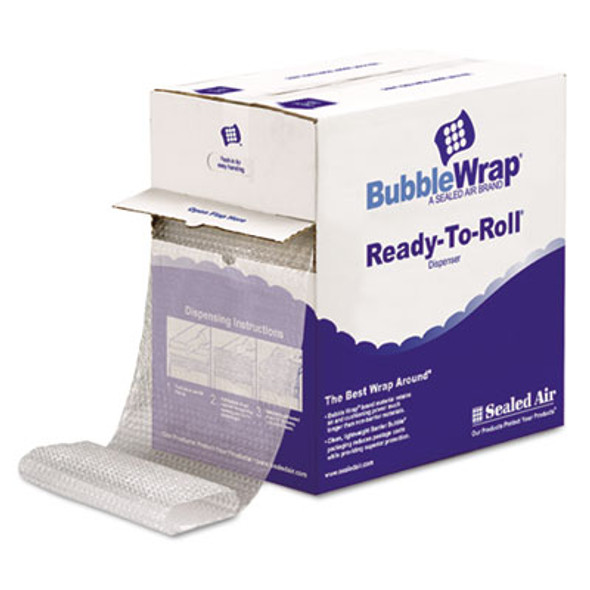 Bubble Wrap, Self-Clinging Air-Cushioned, 0.19" Thick, 12" x 175 Ft