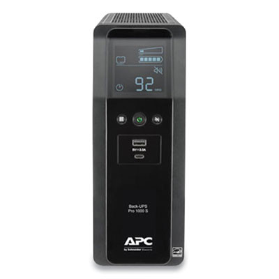 Br1000Ms Back-Ups Pro Br Series Sinewave Battery Backup System, 10 Outlets, 1,000 Va, 1,080 J