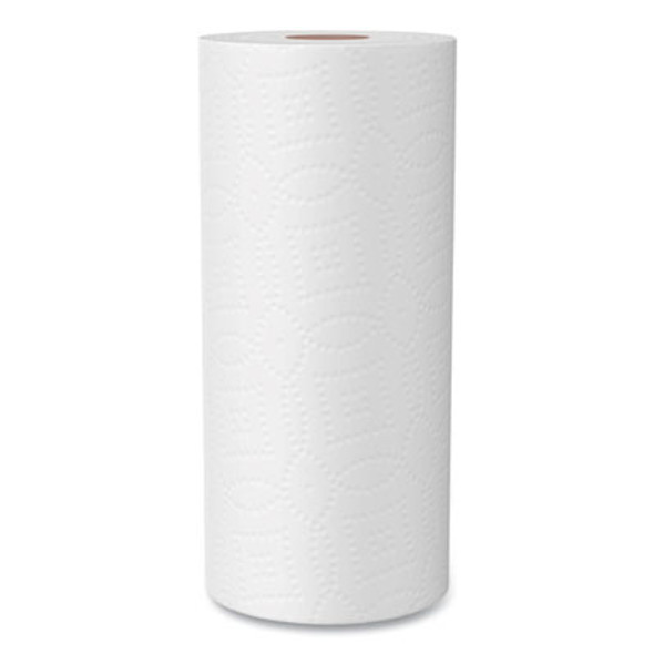 100% Recycled Paper Kitchen Towel Rolls, 2-Ply, 11 x 5.4, 140 Sheets/Roll, 2 Rolls/Pack, 12 Packs/Carton