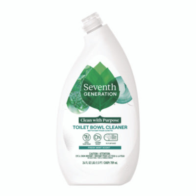 Toilet Bowl Cleaner, Fresh Mint Scent, 24 Oz Bottle, 4/Carton