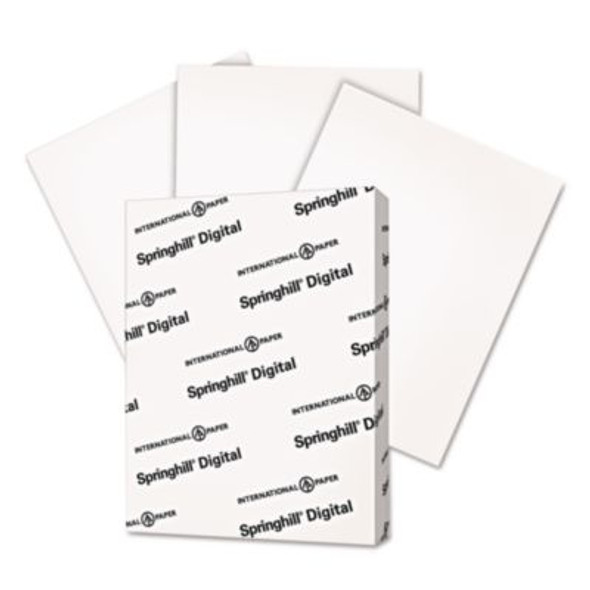 Digital Vellum Bristol White Cover, 67 Lb Bristol Weight, 8.5 x 11, Vellum White, 250/Pack