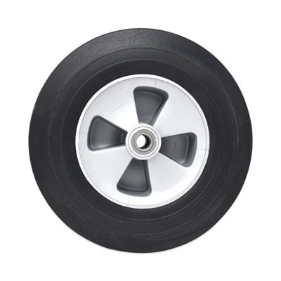 Tilt Truck Wheels, 500 Lb Weight Capacity, 12" Wheel, Black