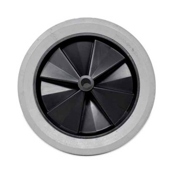 Tilt Truck Wheels, 300 Lb Weight Capacity, 12" Wheel, Gray