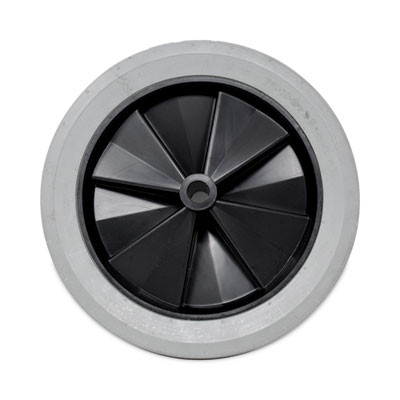 Tilt Truck Wheels, 300 Lb Weight Capacity, 12" Wheel, Gray