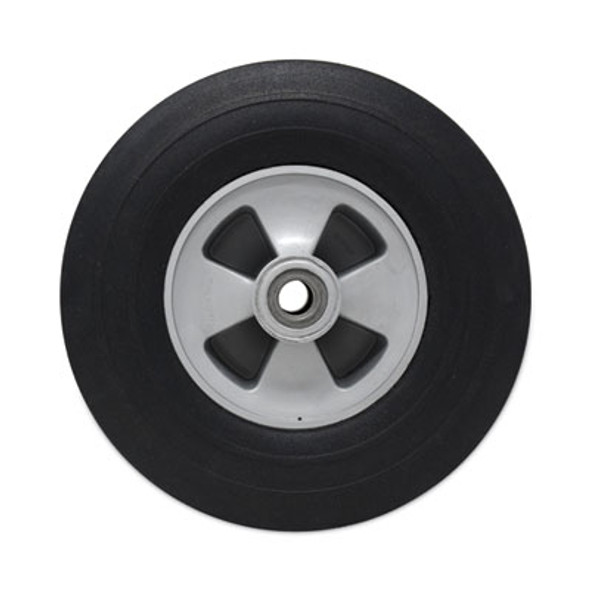 Tilt Truck Wheels, 650 Lb Weight Capacity, 10" Wheel, Black