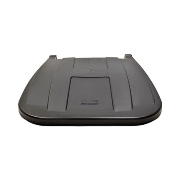 50 Gallon Rollout Container Replacement Lid, 24 x 28.5 x 2.5, Black